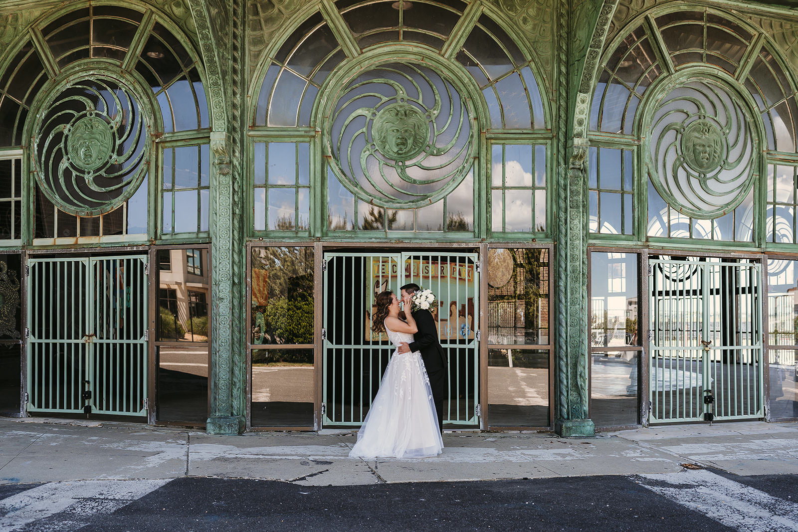 Asbury Park Boardwalk Wedding Photos